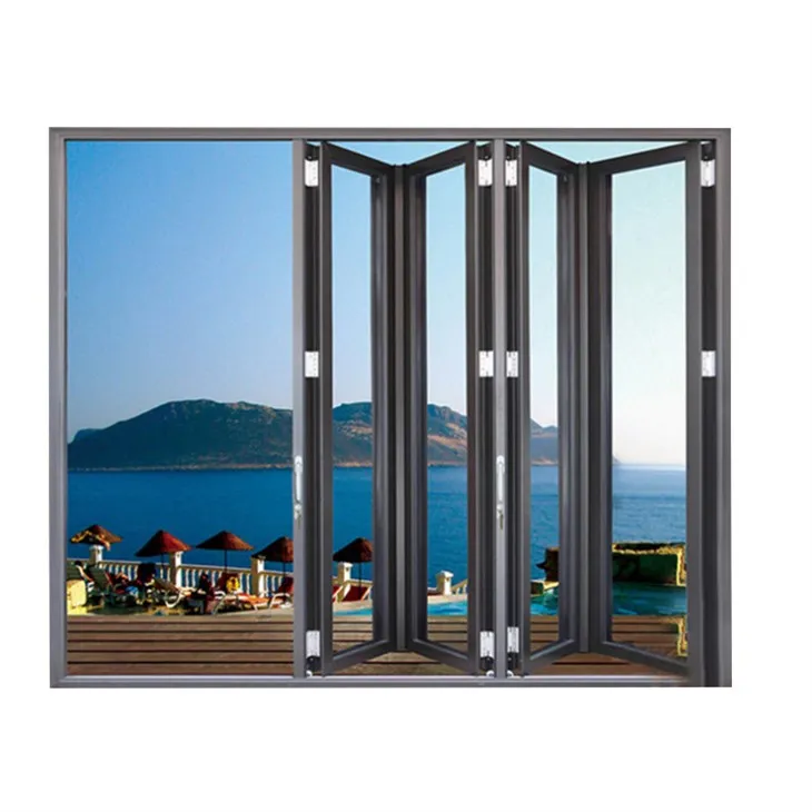 Aluminum Folding Glass Doors